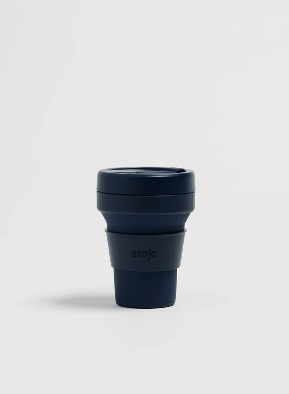 Stojo Collapsible Cup Pocket Denim