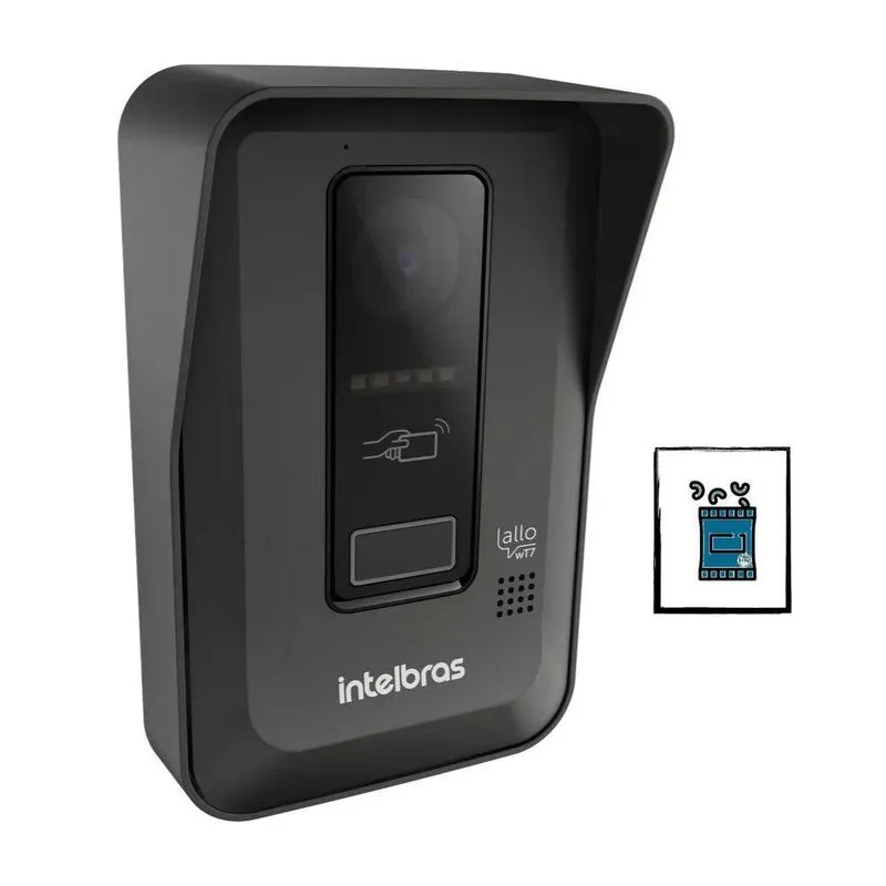 Extensão Externa Para Expansão Do Allo Wt7 Wifi Intelbras