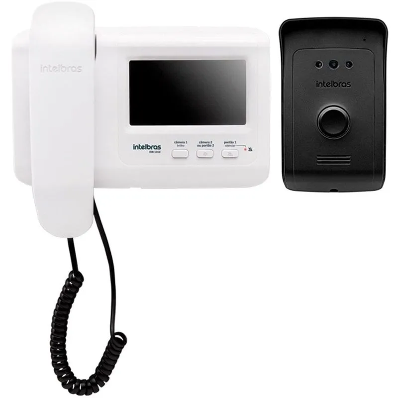 Video porteiro IVR 1010 Intelbras fácil de instalar e usar
