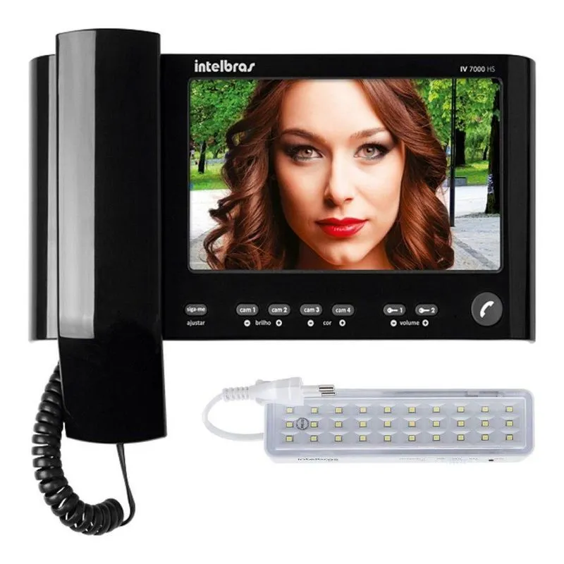 Módulo Interno Para Vídeo Porteiro Intelbras Iv 7010 Hs