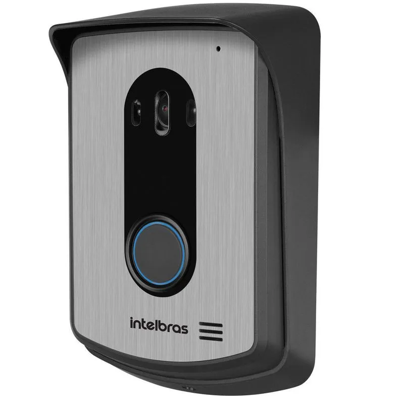 Ponto Externo Vídeo Porteiro Intelbras Iv 7000 Me Preto