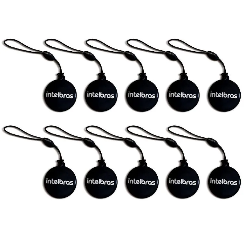 Kit 10 Chaveiro Rfid Xid 1000 Para Xpe 1001 Id Intelbras