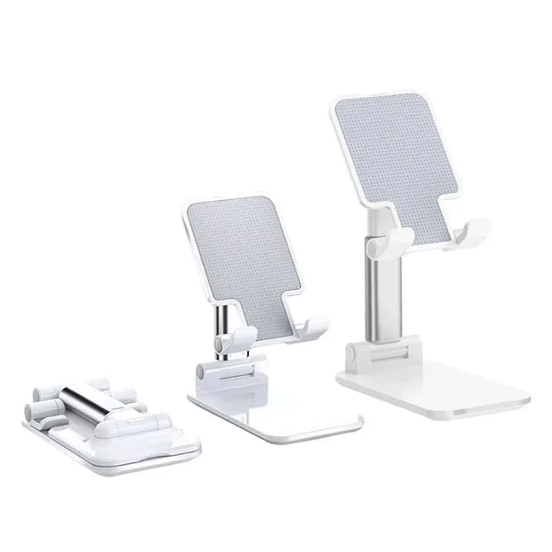 Suporte De Celular E Tablet Universal E Ajustável Branco
