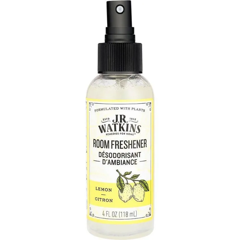 Água De Cheiro Unisex J.r. Watkins Lemon Room Freshener 120 Ml