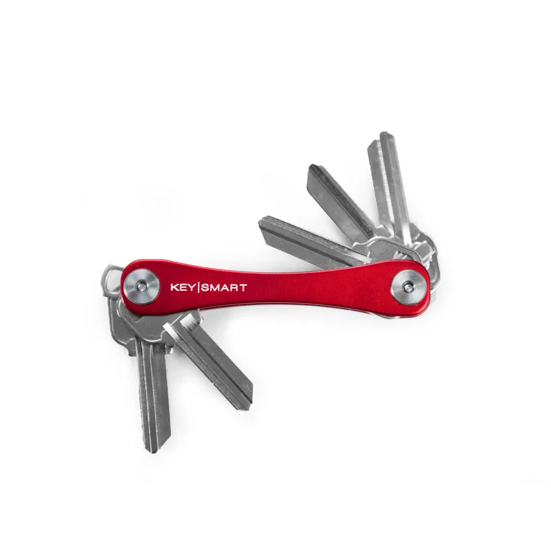 Porta-chaves Keysmart Alumínio Vermelho (pacote Com 12)