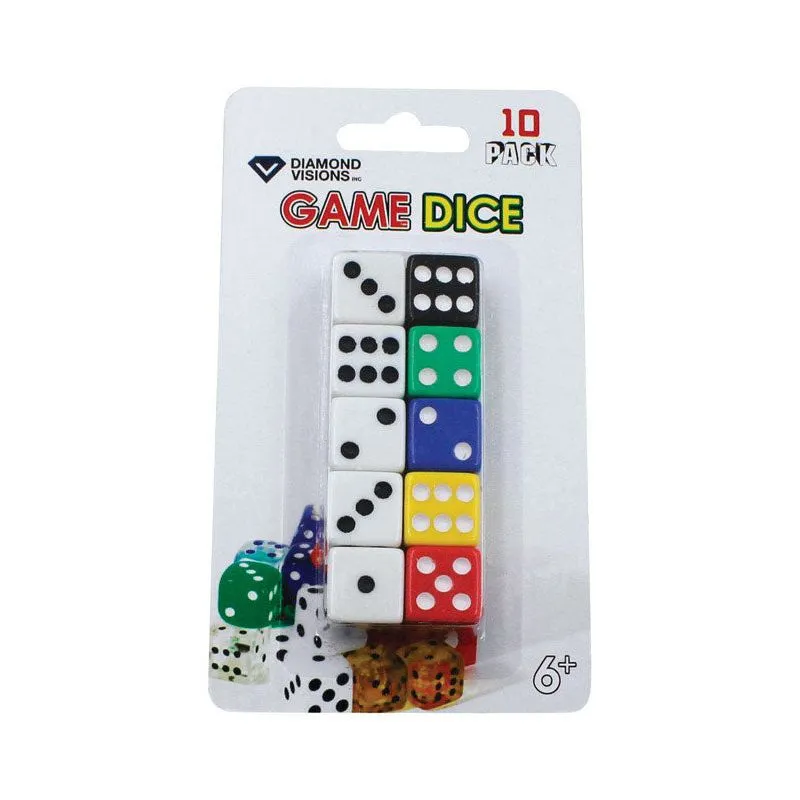 Dice Diamond Visions Plastic Sorted (pacote Com 24)