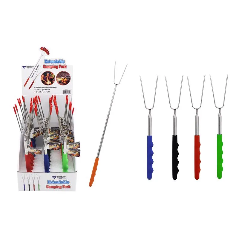 Garfo De Acampamento Diamond Visions Extensível De 58 Cm L, 1 Pacote (pacote Com 24)