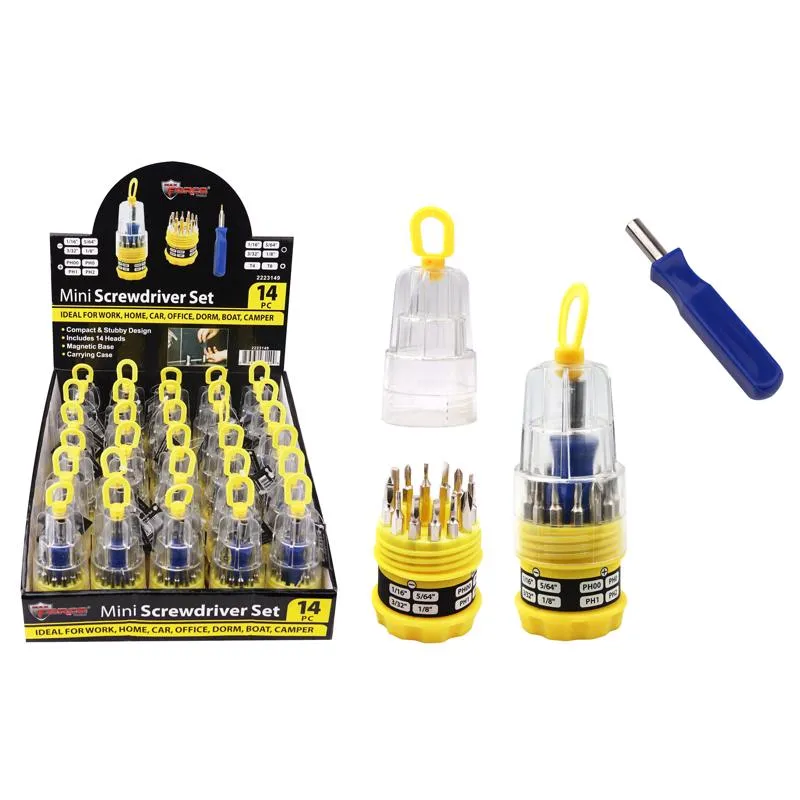 Conjunto De Chaves De Fenda Diamond Visions Max Force 14 Peças