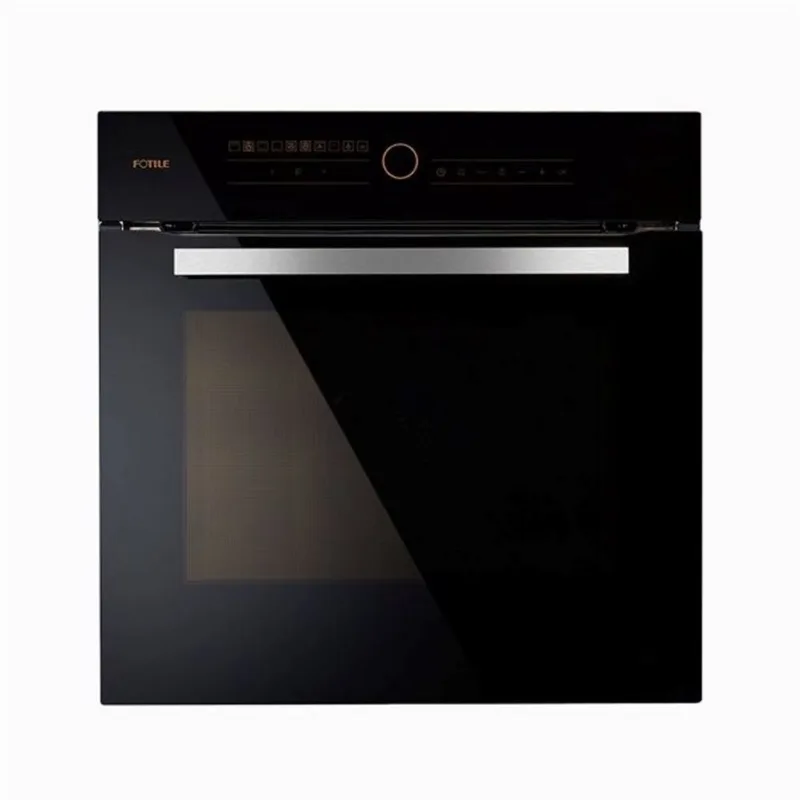 FOTILE Built-in Convection Ovens 24-in Self-cleaning Multi-fan Single Electric Wall Oven - Black