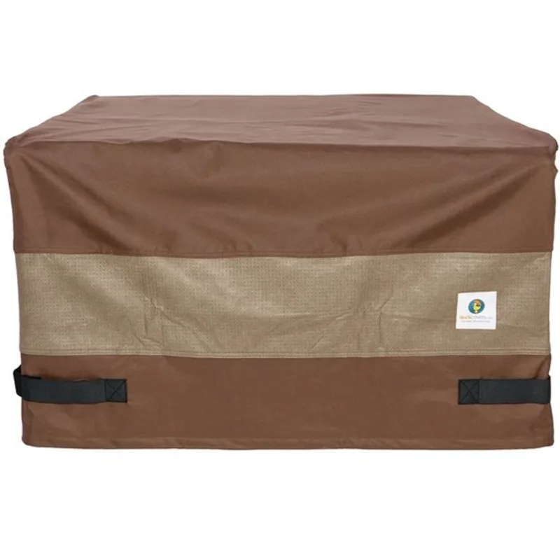 Duck Covers Ultimate Square Fire Pit Cover - 50 in - Brown