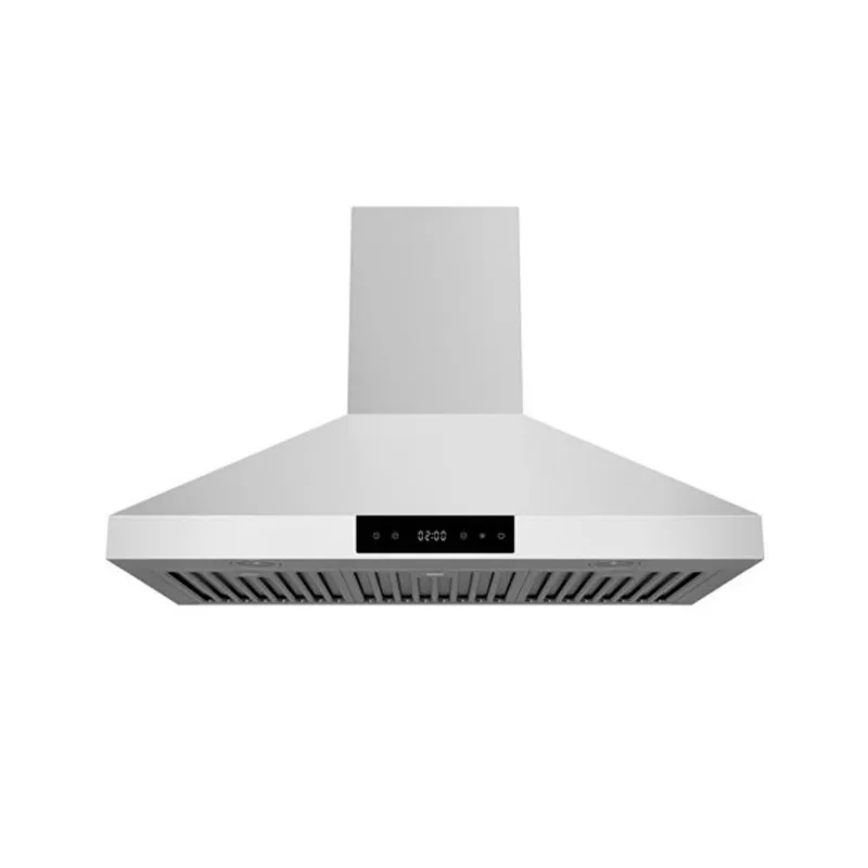 Hauslane Chef 36-in Convertible Wall-Mounted Range Hood w/ Touch Contorl Panel - Stainless Steel