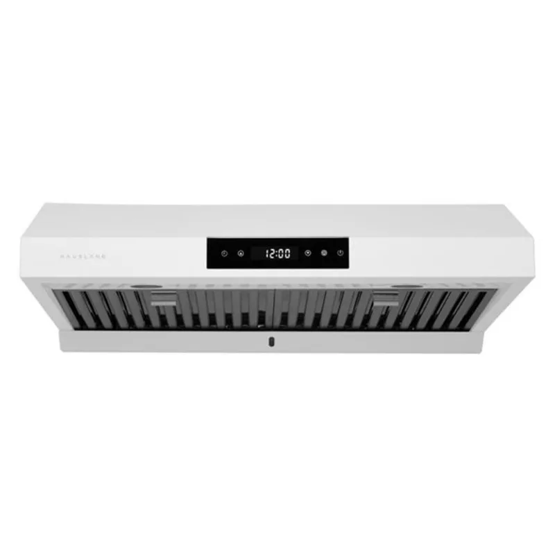 Hauslane 30-in Ducted Matte White Undercabinet Range Hood