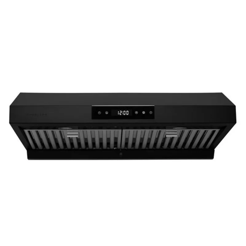 Hauslane 30-in Ducted Matte Black Undercabinet Range Hood