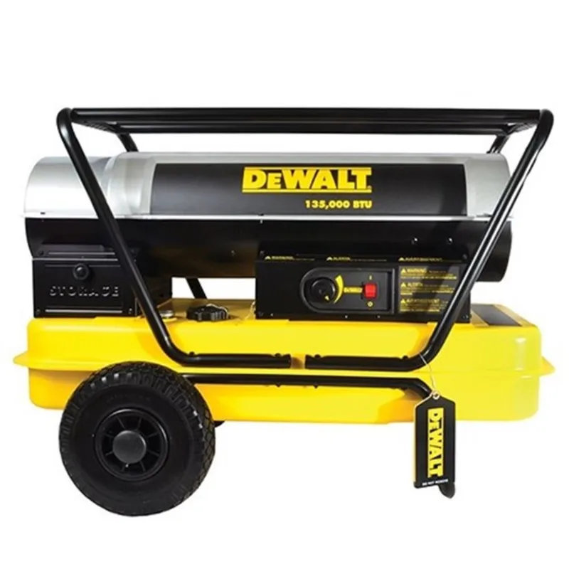 DEWALT Forced Air Kerosene Heater - 135,000 BTU