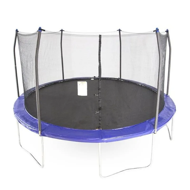 Skywalker Trampolines 15-ft Round Blue Backyard Trampoline - Enclosure Included