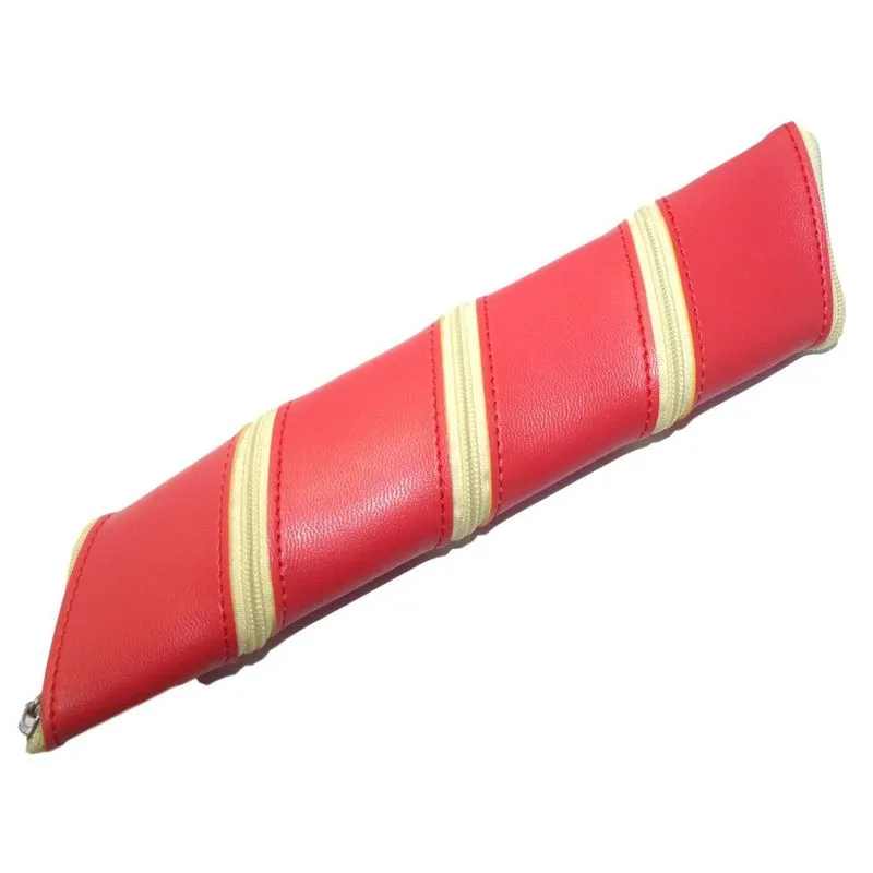 Estojo Para Caneta Zoot Courino Para 4 Peças Vermelho