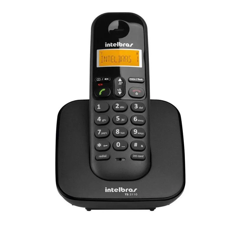 Kit Telefone Sem Fio Intelbras Multifuncional E 3 Ramal Bina