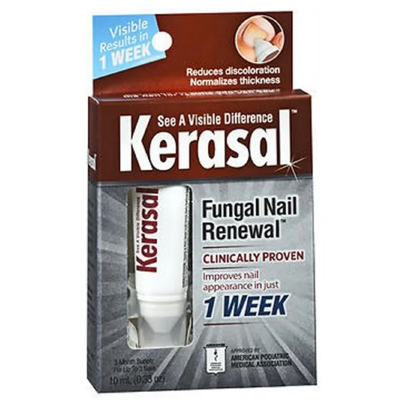 Tratamento Para Unhas Fúngicas Kerasal 10ml (pacote Com 4)