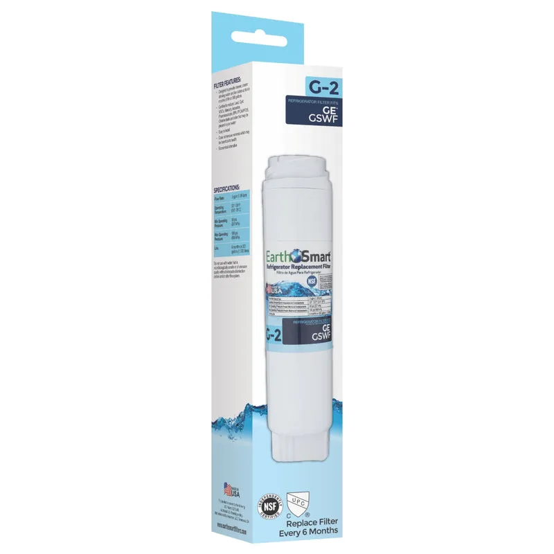 Filtro De Substituição Earthsmart G-2 Para Refrigerador Ge Gswf