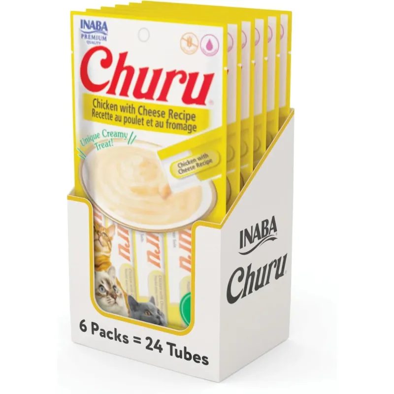 CHURU CAT GALINHA COM QUEIJO DISPLAY