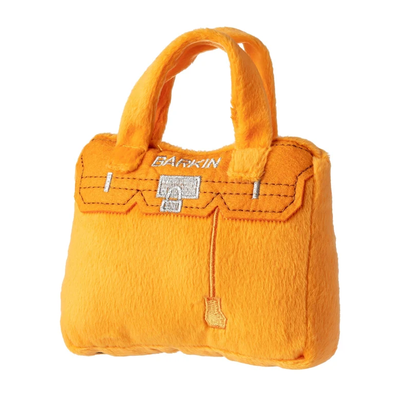 Barkin Bag Dog Toy Orange