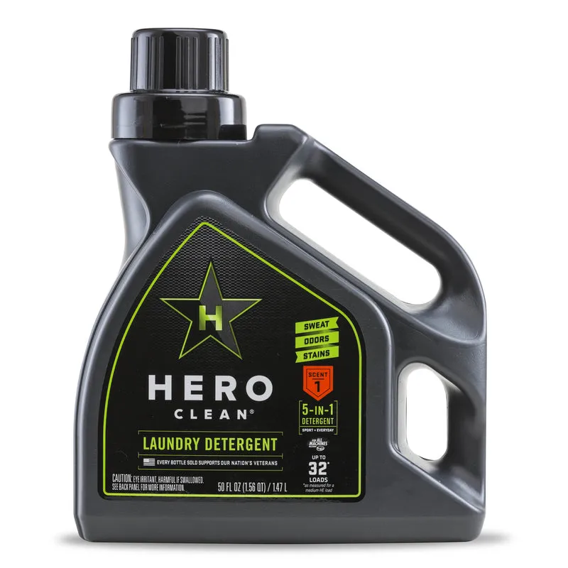 Detergente Para Roupa Hero Clean Juniper Scent 1,5 L (pacote Com 6)