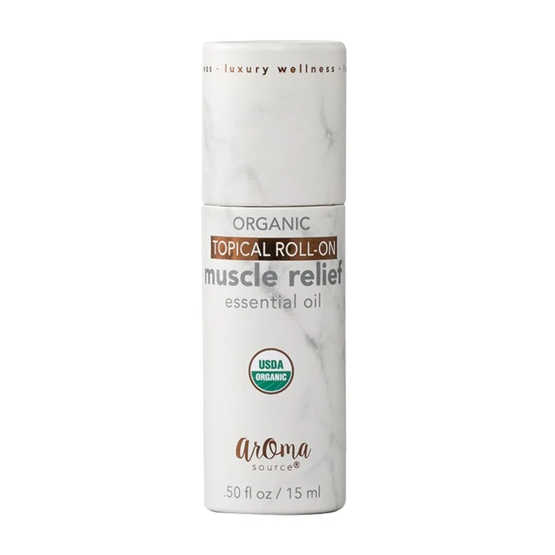 Roll-On Muscle Relief Organic, Aromaterapia (15 ml) SIN SABOR