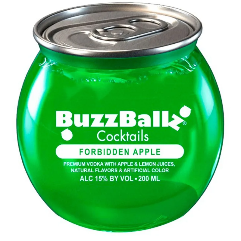Cóctel Buzzballz Forbid Apple 200 cc