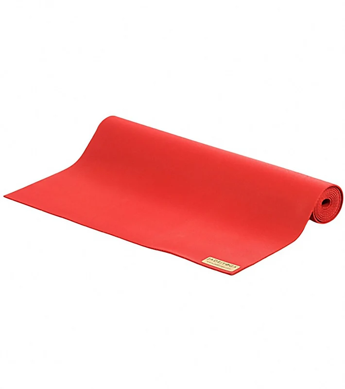 Jade Yoga Travel Natural Rubber Yoga Mat 68" 3.5mm Sedona Red