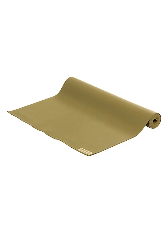 Jade Yoga Travel Natural Rubber Yoga Mat 68" 3.5mm Olive Green