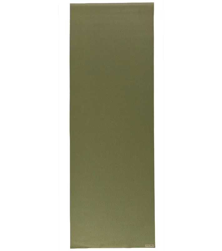 Jade Yoga Harmony Wide (3/16" x 28") Yoga Mat 68" Olive Green