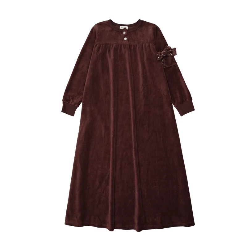 BOPOP BURGUNDY RHINESTONE STUDDED BOW MAXI DRESS 7