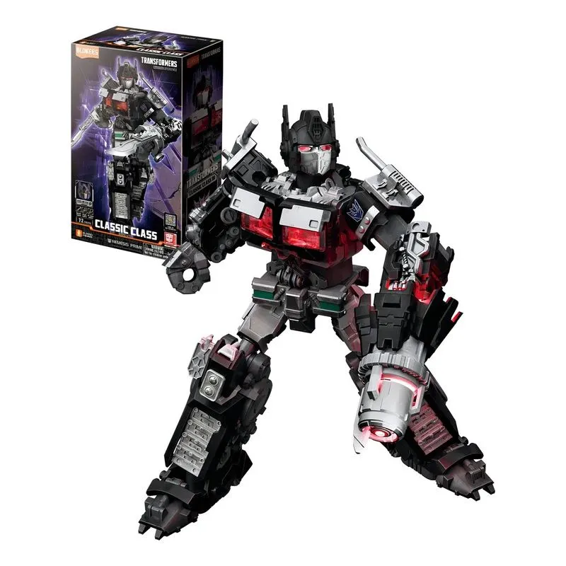Transformers Blokees Nemesis Prime Classis Class 08 Model Kit Articulado