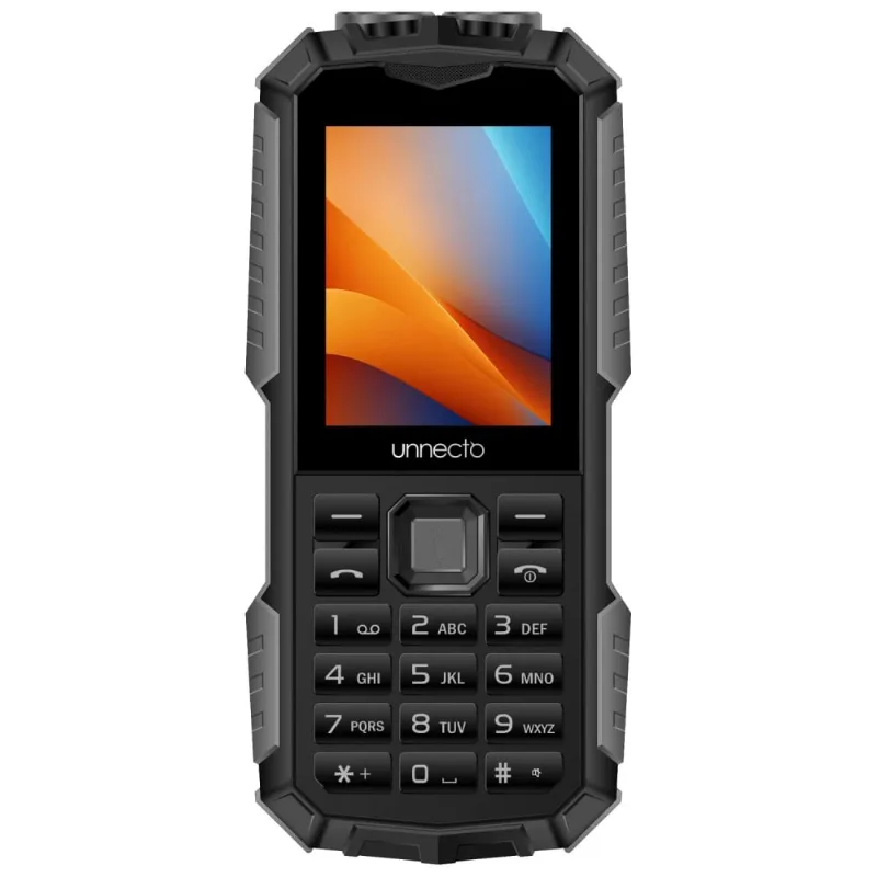 Celular Unnecto Bolt F1R 4G Dual SIM 5000mAh con Pantalla 2.45 y Linterna LED
