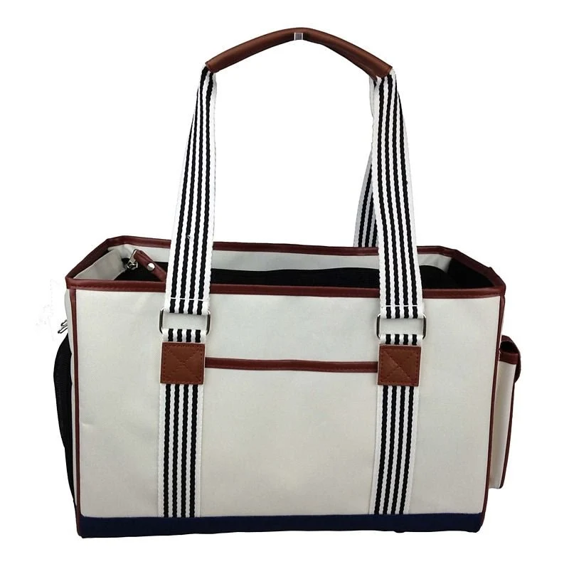 Pet Life Yacht Polo Pet Carrier White / X-Small