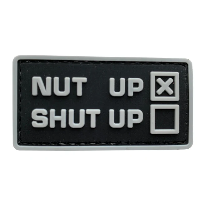 WARAGOD Nut UP PVC našivak, crni