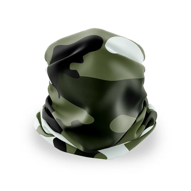 WARAGOD Värme multifunkcionalna bandana, green metro