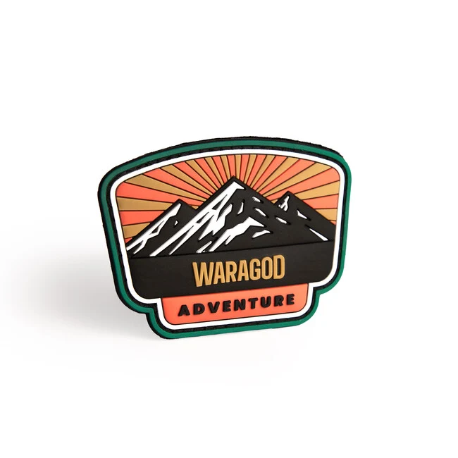 WARAGOD 3D Adventure našivak 7x5cm