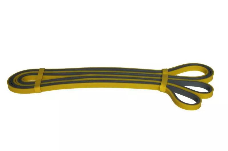 Katsudo Flexband vrlo lagana guma za vježbanje, žuto-siva