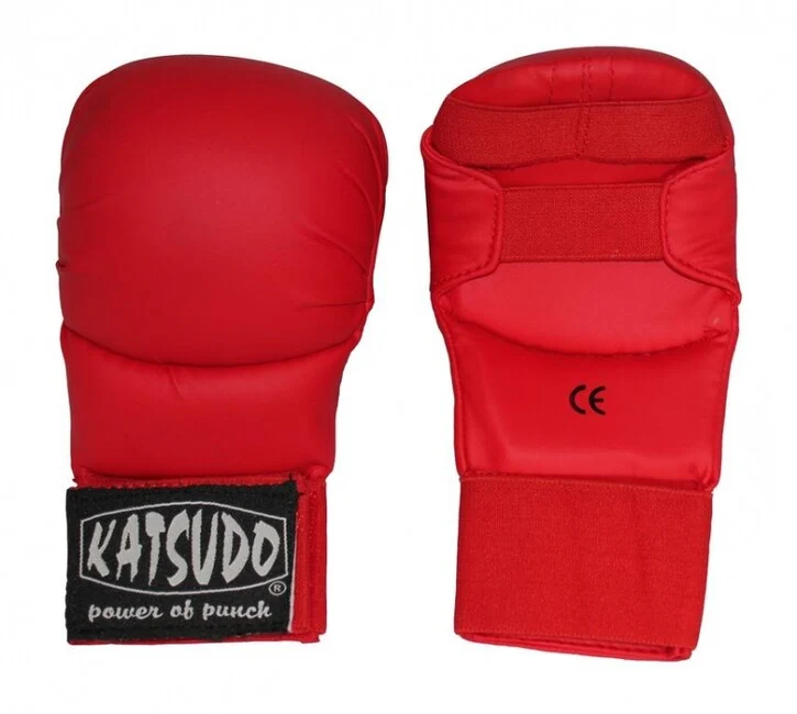 Katsudo Klasik karate rukavice, crvene L