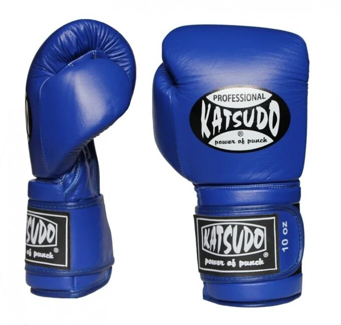 Katsudo Profesional box rukavice, plave 14OZ