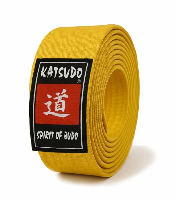 Katsudo Master pojas obi, žuti 280cm
