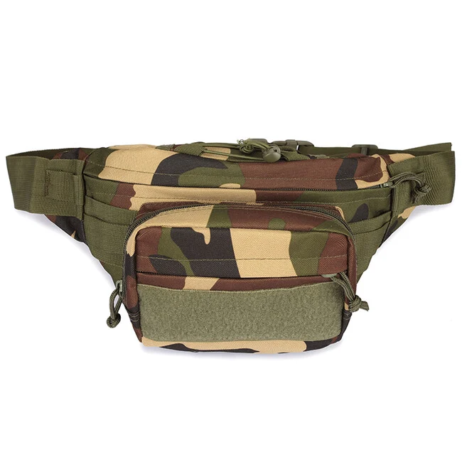 Dragowa Tactical vodootporna taktička pojasna torbica, jungle camo