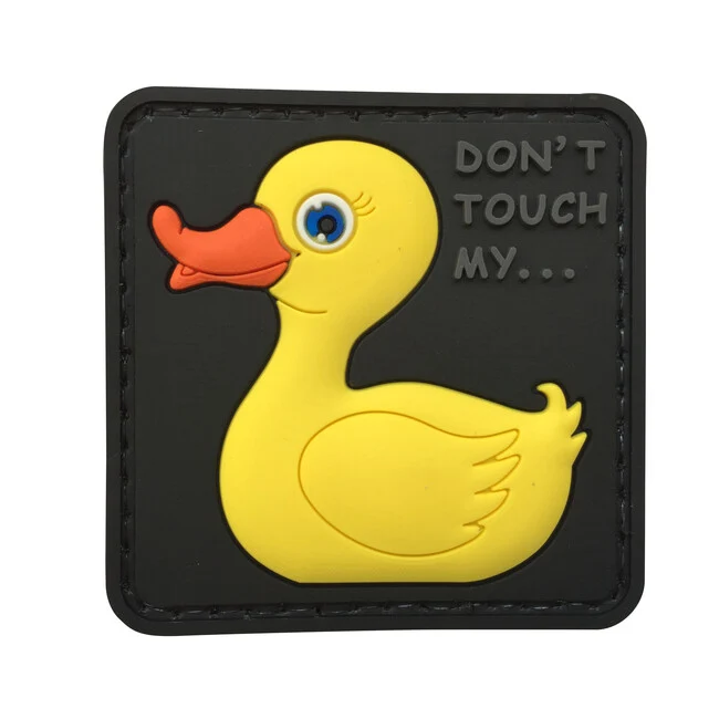 WARAGOD Tactical Rubber Duck 3D našivak 5x5cm, guma