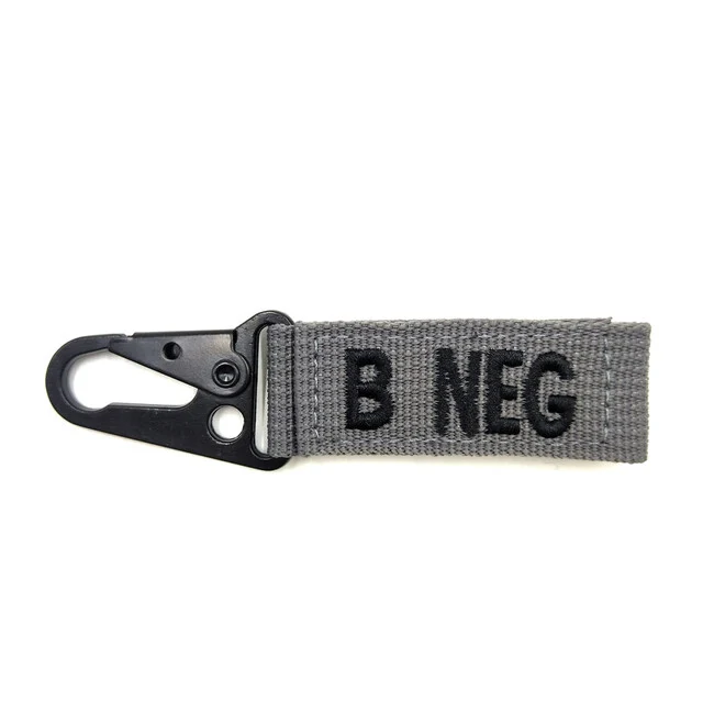 WARAGOD karabiner krvna grupa B- negativna, sivi