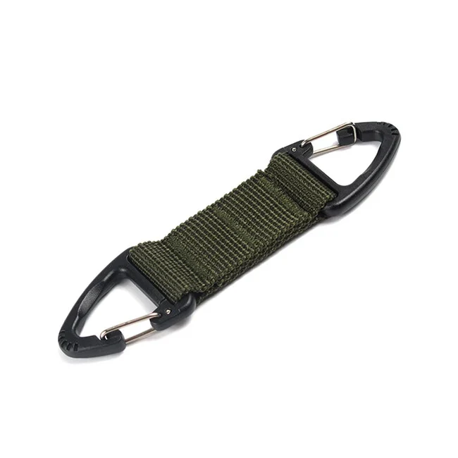 DRAGOWA Tactical Basecamp dvostrani karabiner, zeleni