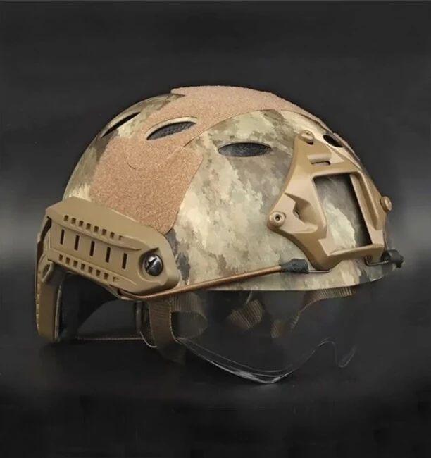 DRAGOWA Tactical Fast PJ taktička kaciga s naočalama Bolt, AT (bez certifikacije)