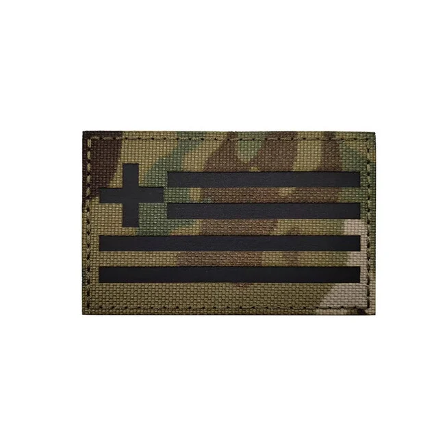 WARAGOD CP Camo našivak sa zastavom zemlje, Grčka