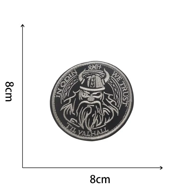 WARAGOD Northern Europe Viking vezeni našivak 06
