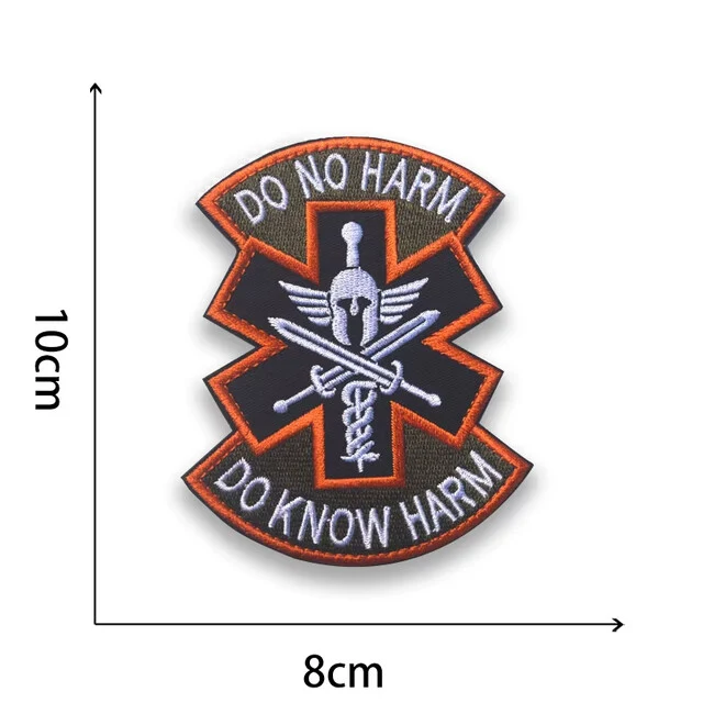 WARAGOD Do No Harm The Vintage Totem Legion Symbol 04 vezeni našivak